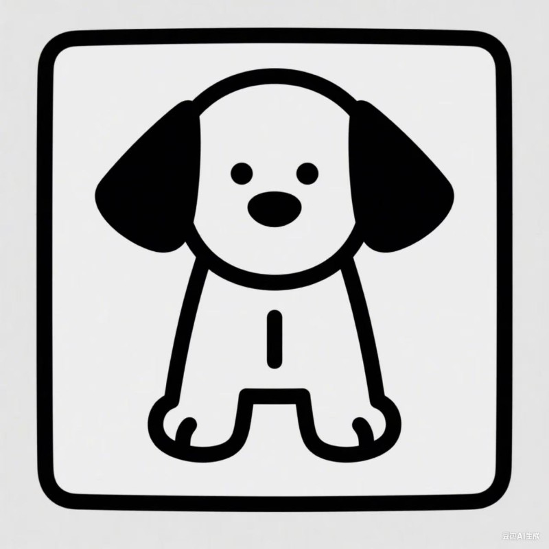 Ai pet portrait generator logo