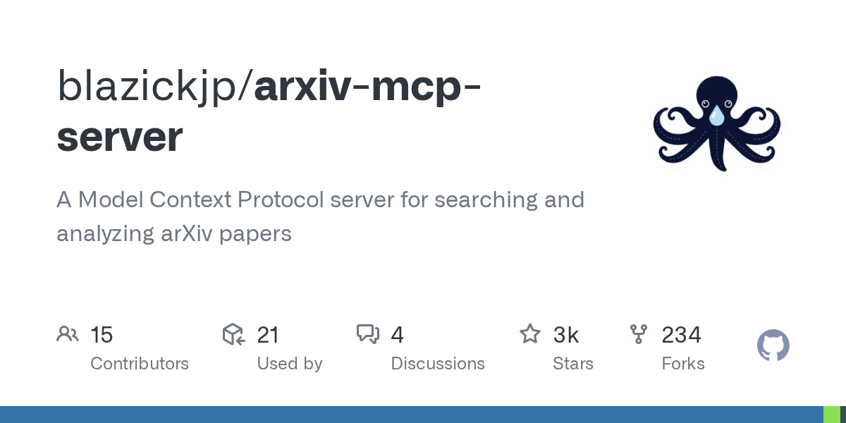 arxiv-mcp-server logo