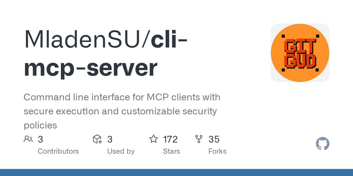 cli-mcp-server logo