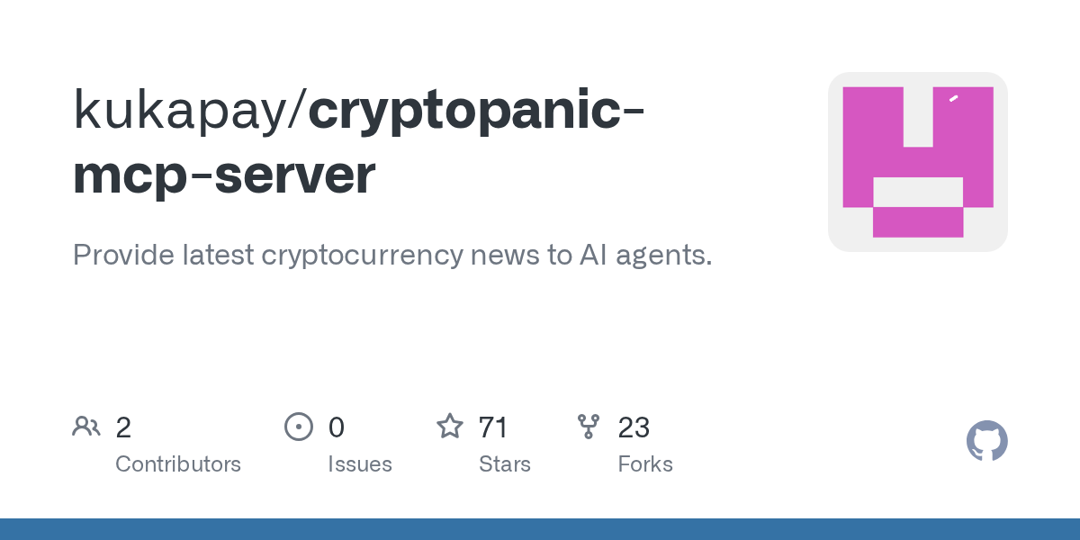 cryptopanic-mcp-server logo