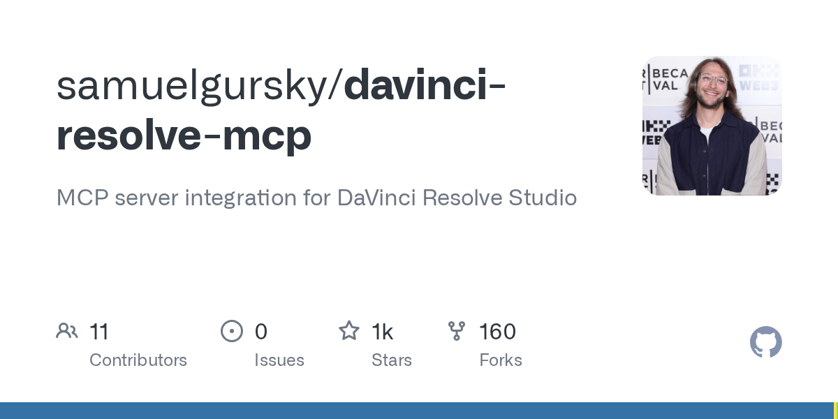 davinci-resolve-mcp logo