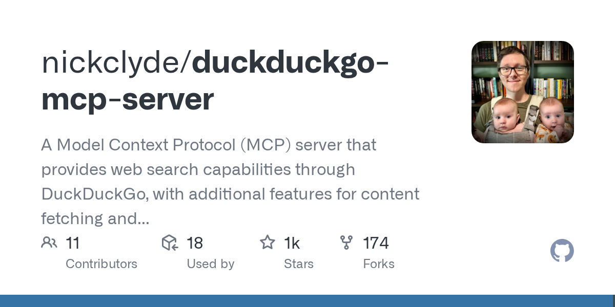duckduckgo-mcp-server logo