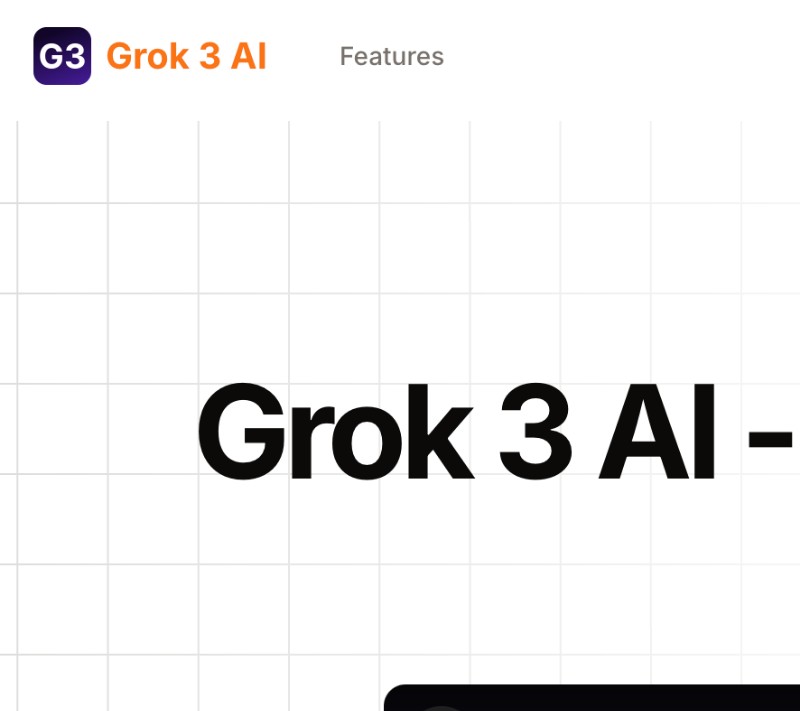 Latest Grok 3 AI logo