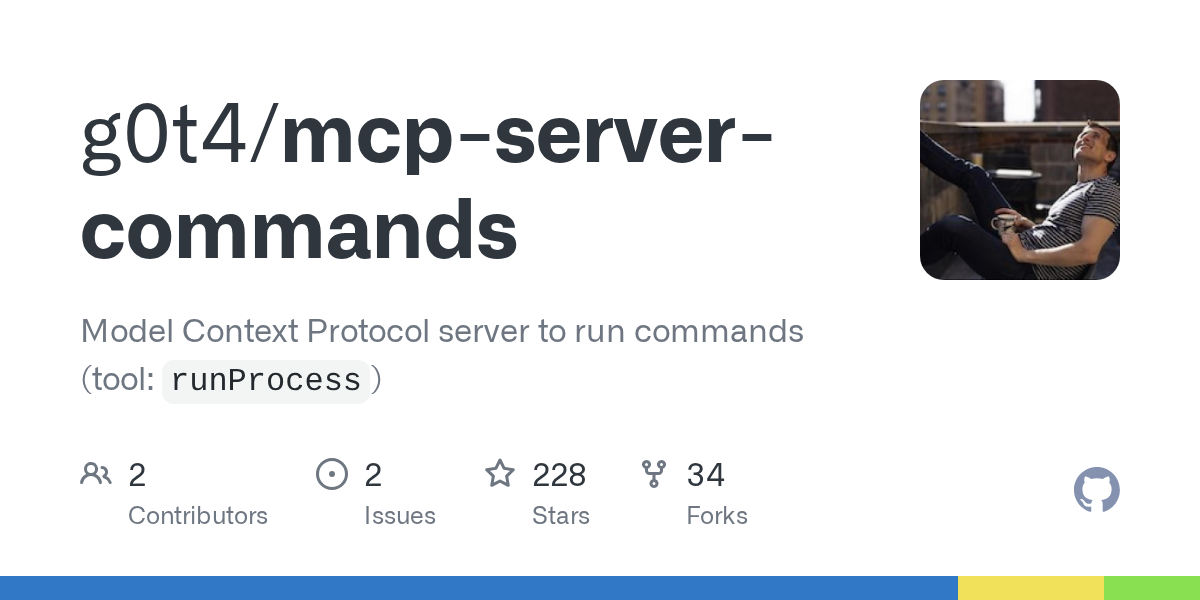 mcp-server-commands logo