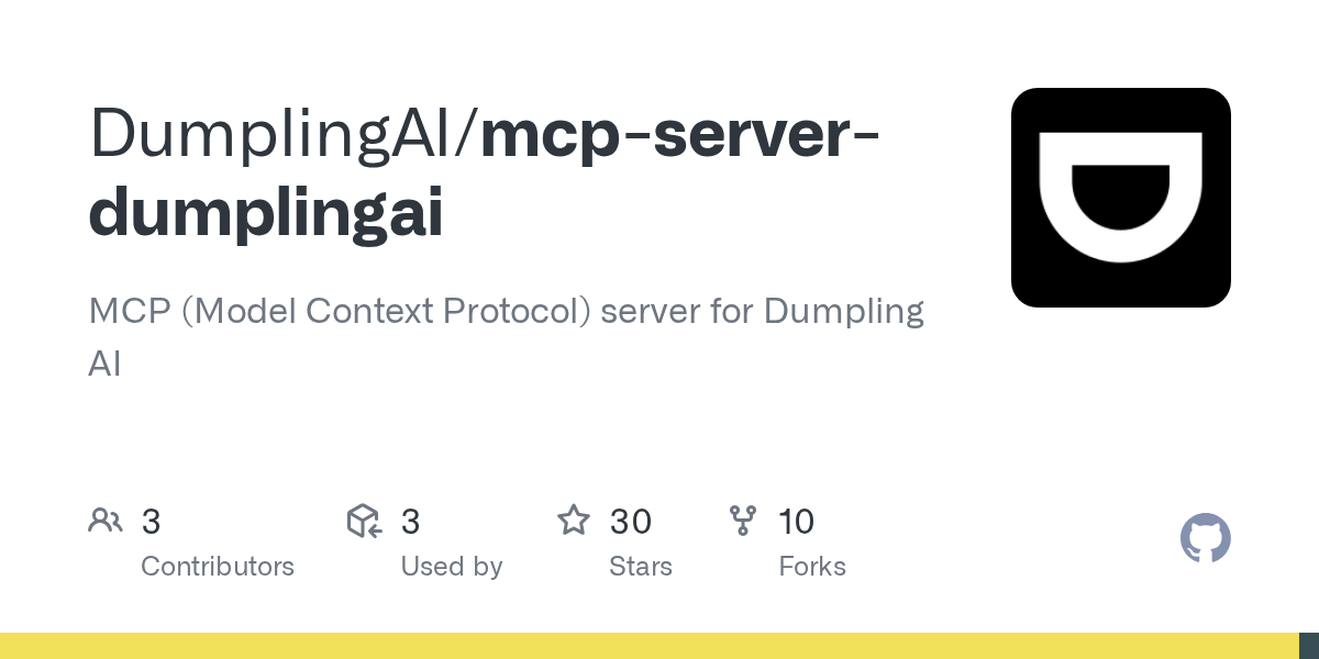 mcp-server-dumplingai logo