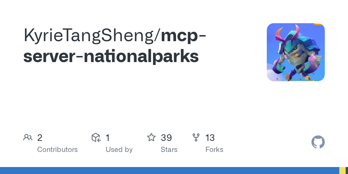 mcp-server-nationalparks logo
