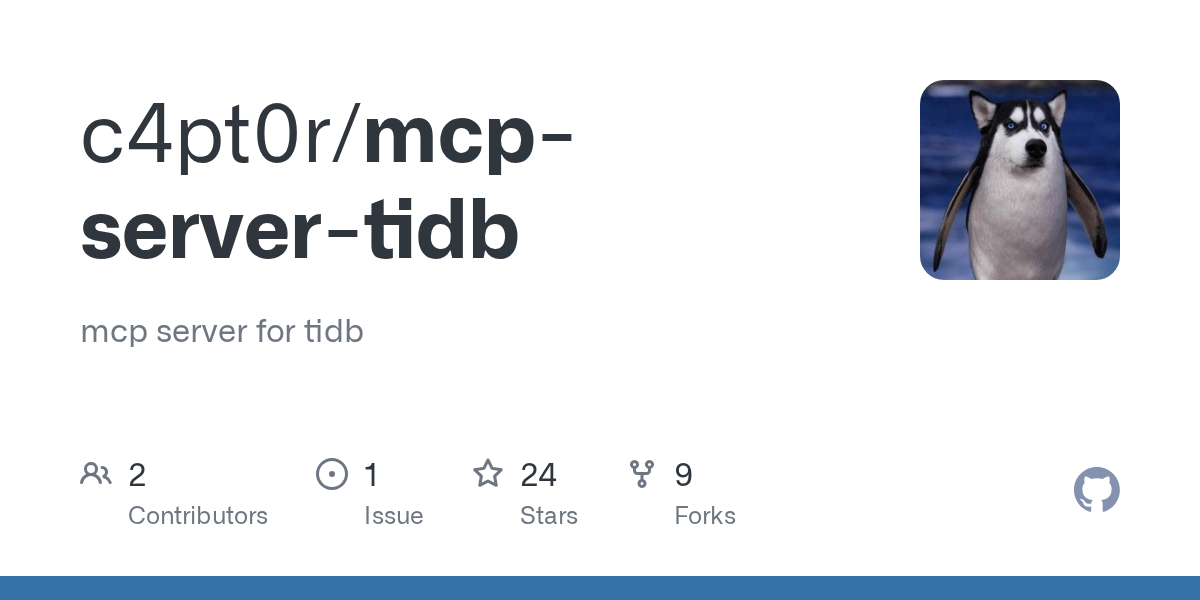 mcp-server-tidb logo