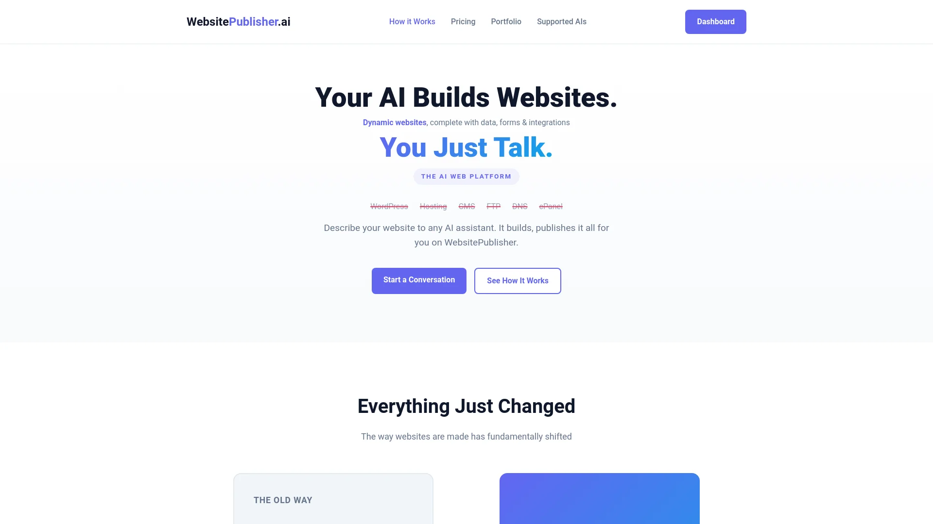 WebsitePublisher.ai