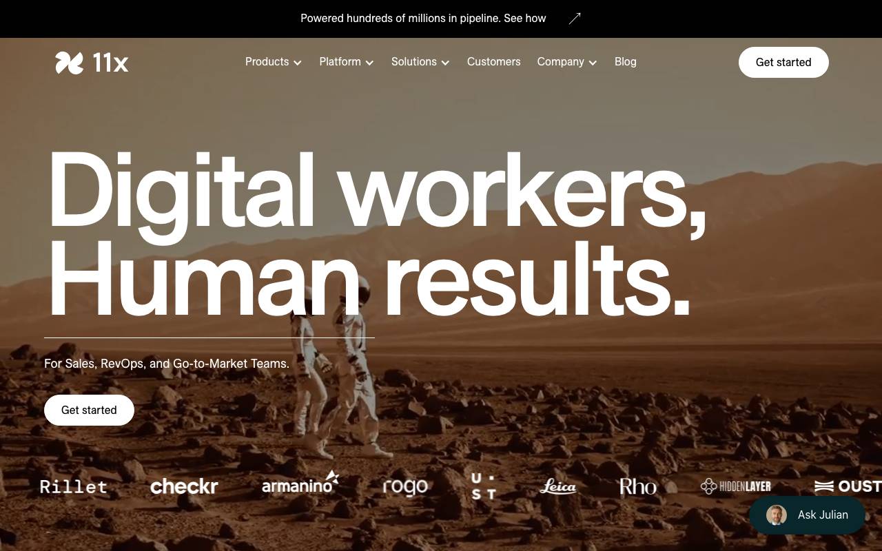 11x website preview