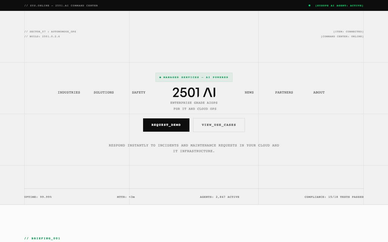 2501 website preview