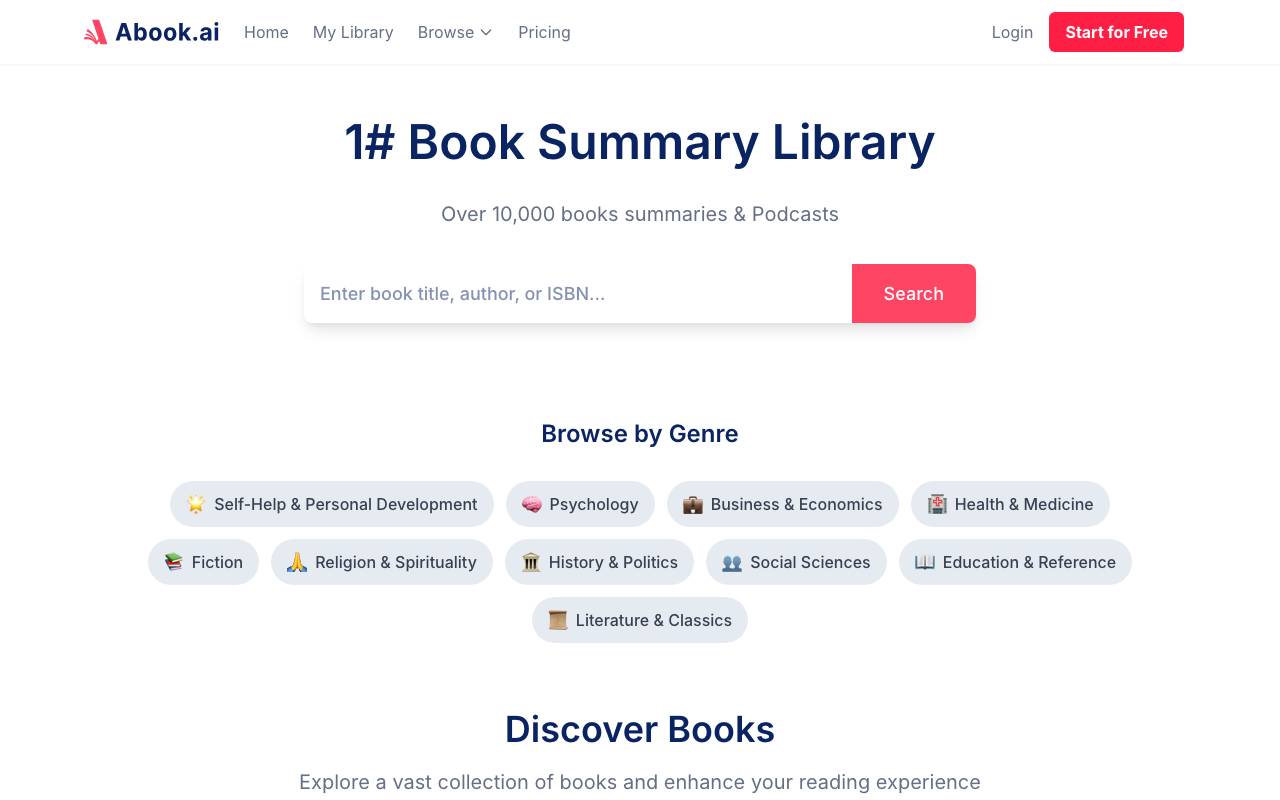 Abook website preview