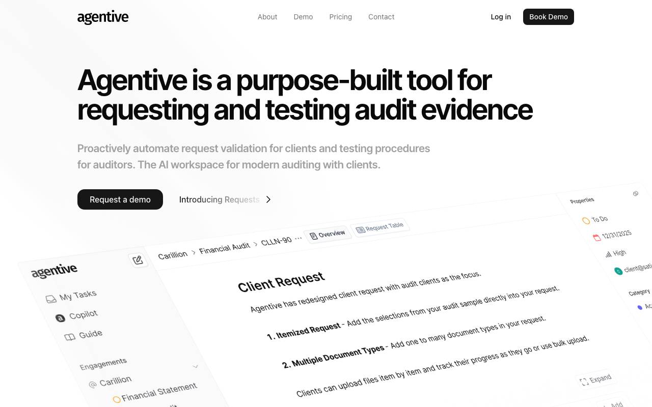 AgentiveAI website preview