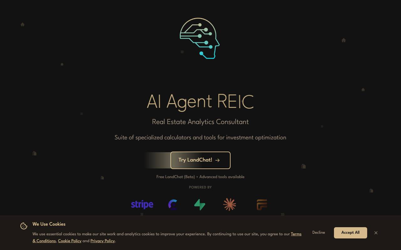 AI Agent Reic website preview