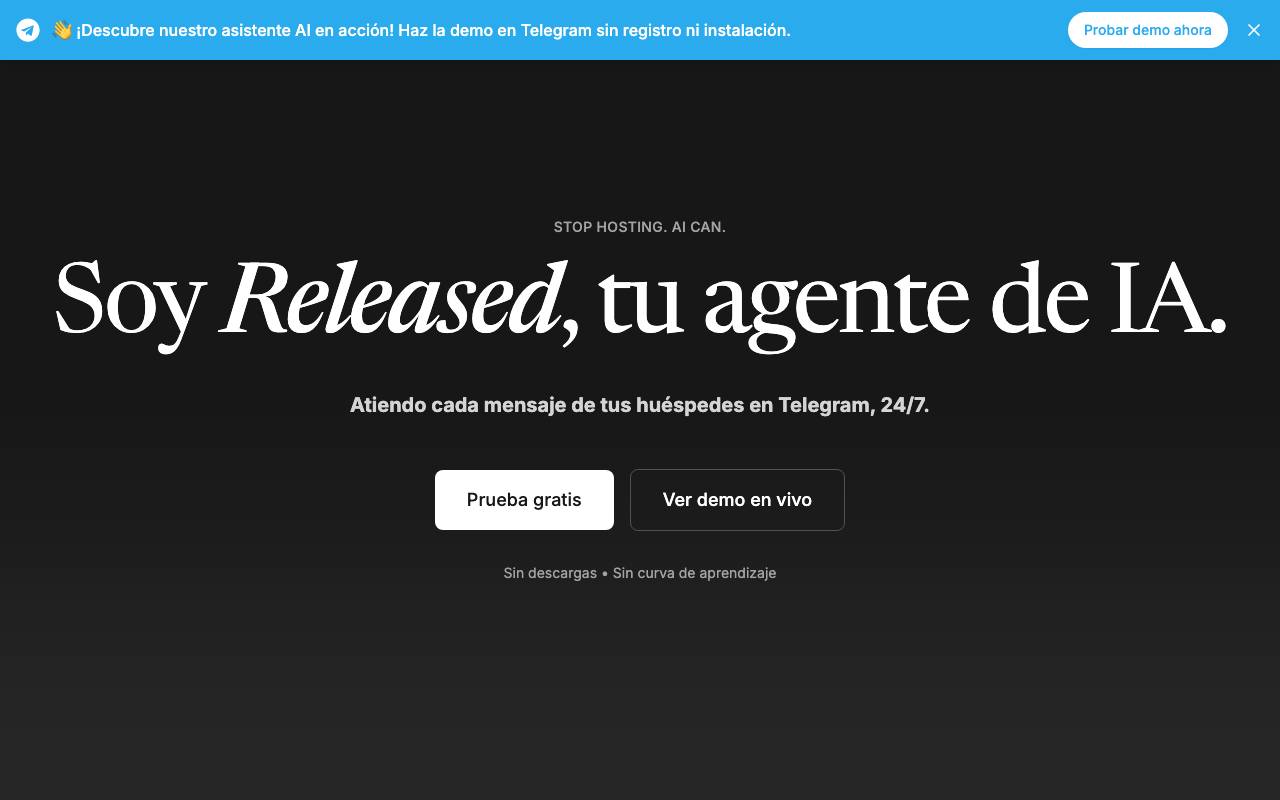 AI for Vacation Rental website preview