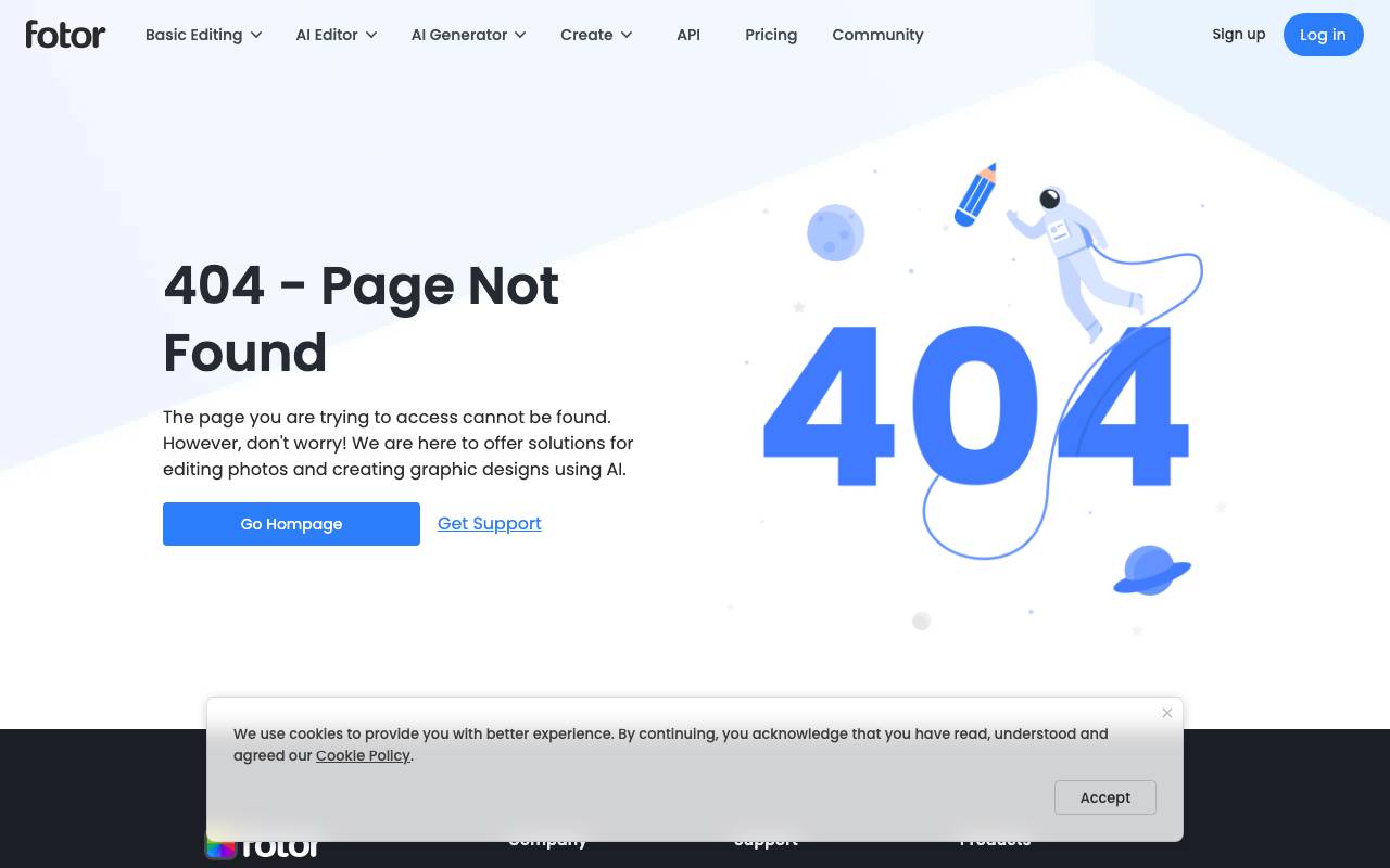AI GIF Generator website preview
