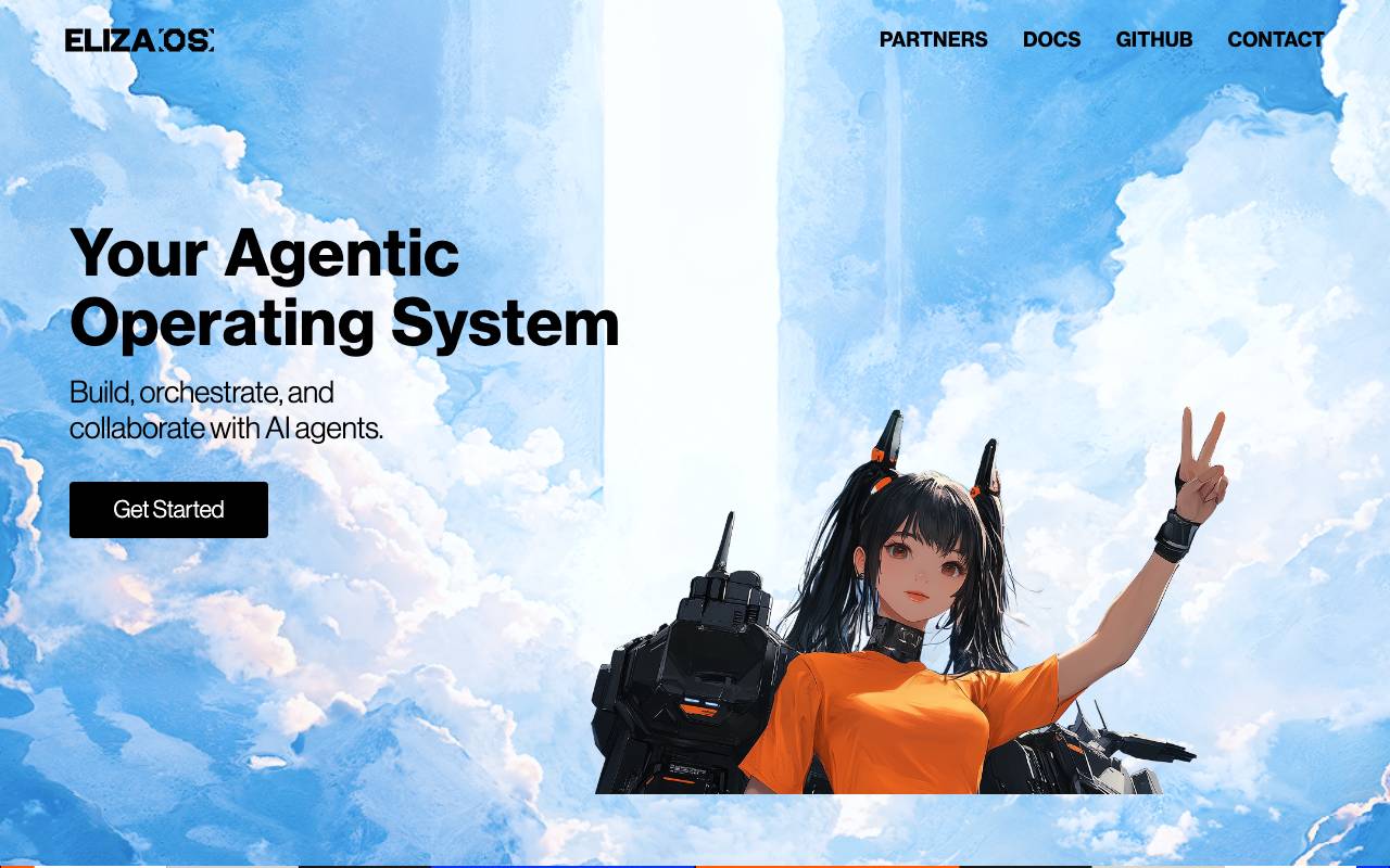ai16z website preview