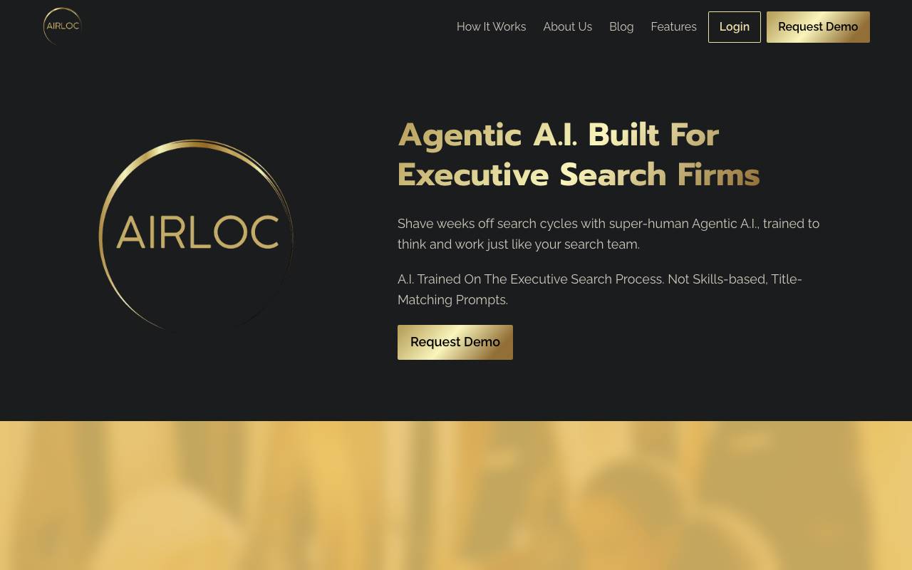 AIRLOC website preview
