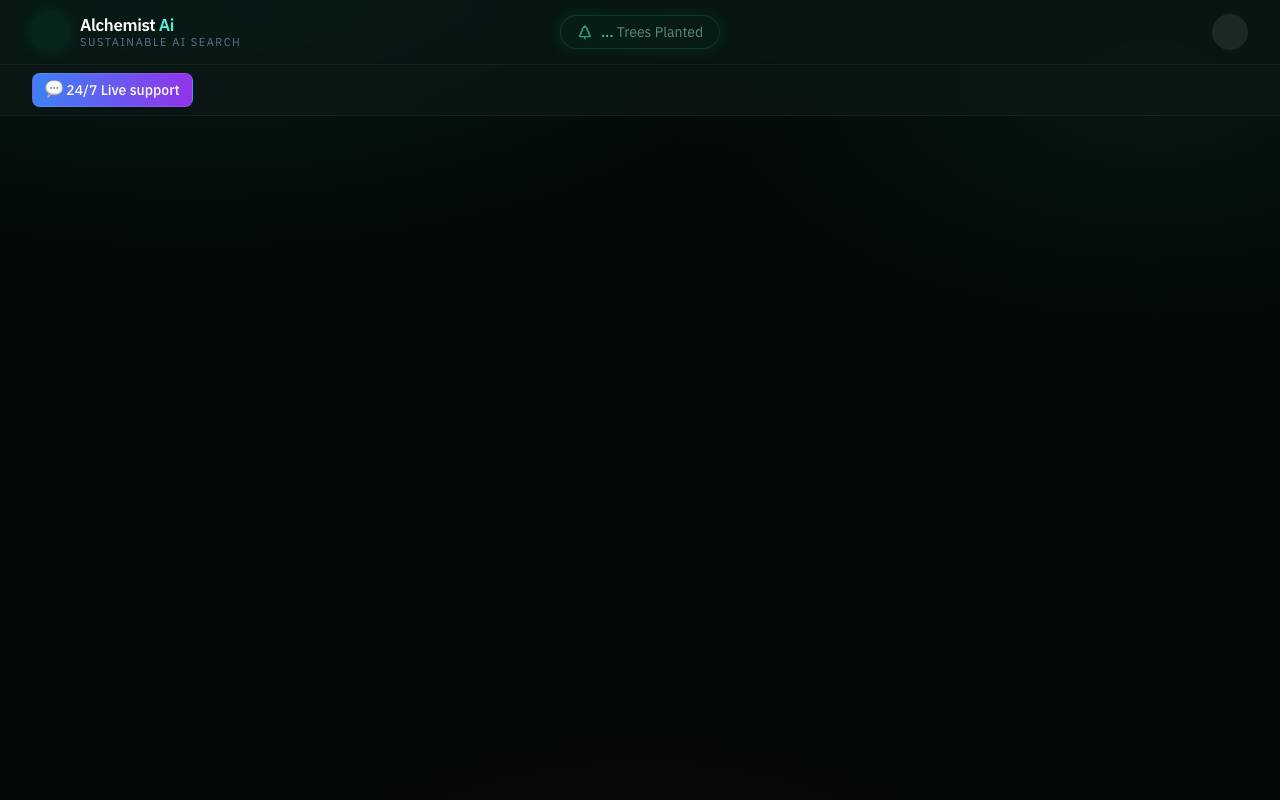 Alchemist AI website preview