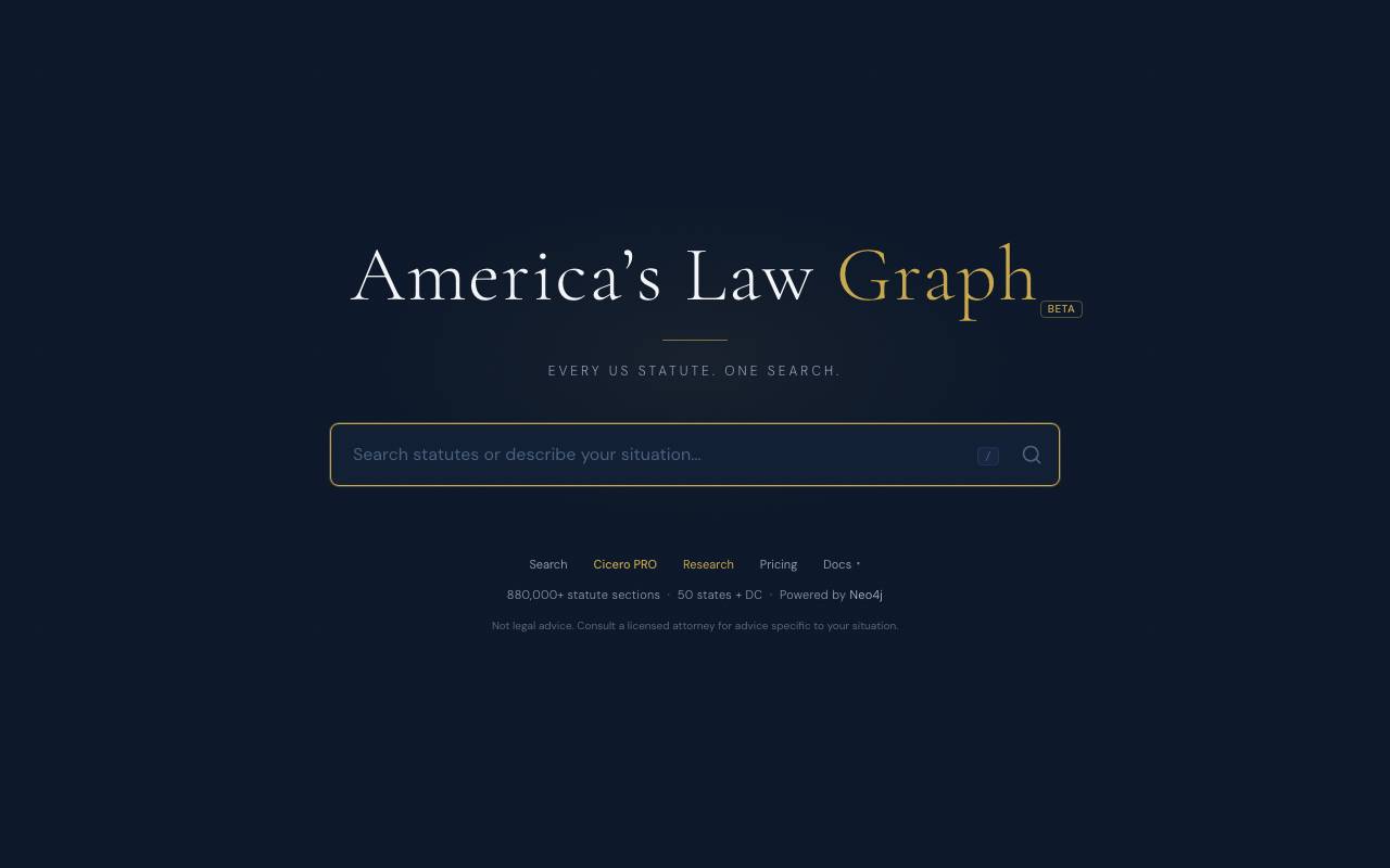 america-law-graph website preview