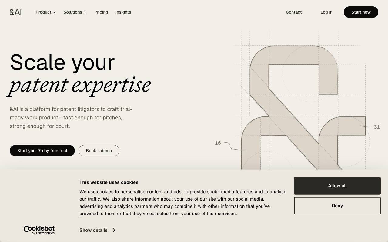 andAI website preview