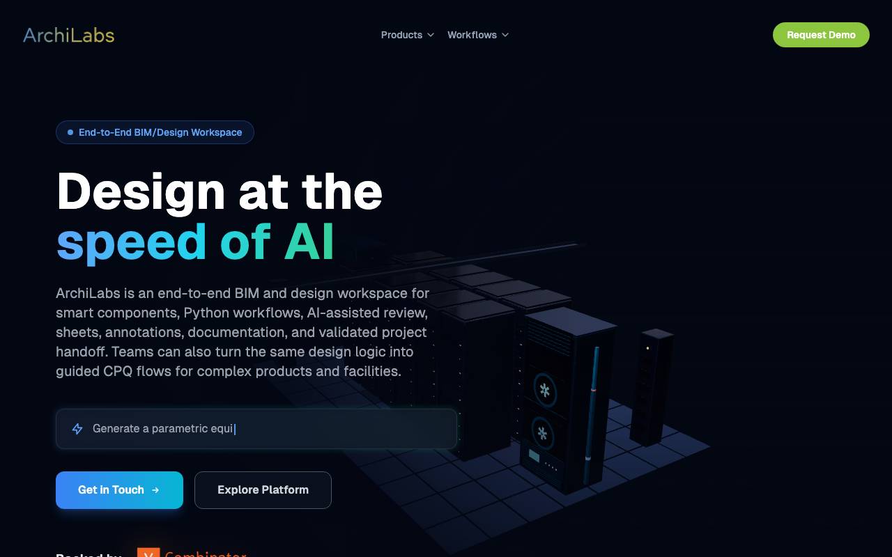ArchiLabs AI website preview