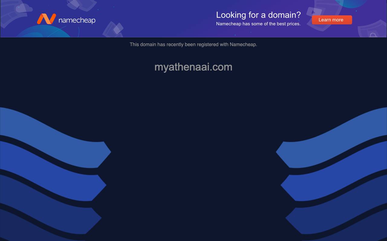 Athena AI website preview