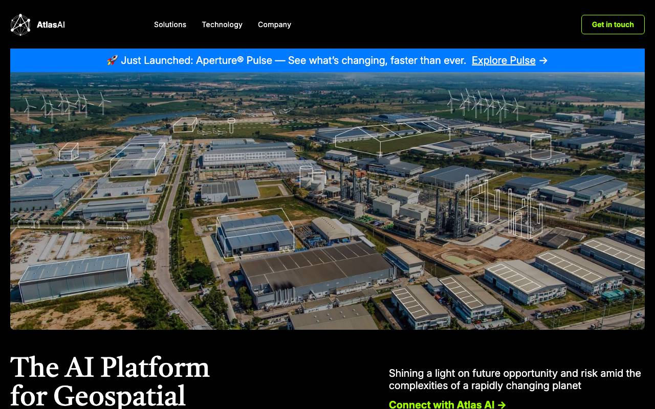 Atlas AI website preview