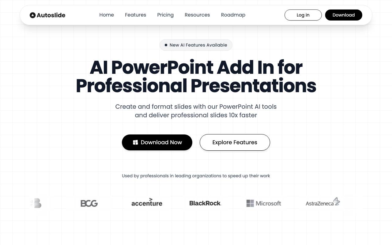 Autoslide website preview