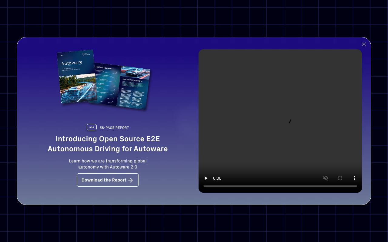 Autoware website preview