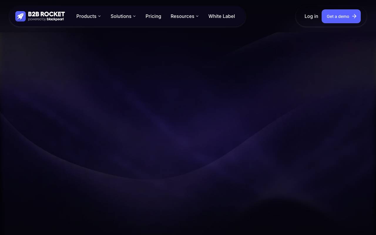 B2B Rocket website preview