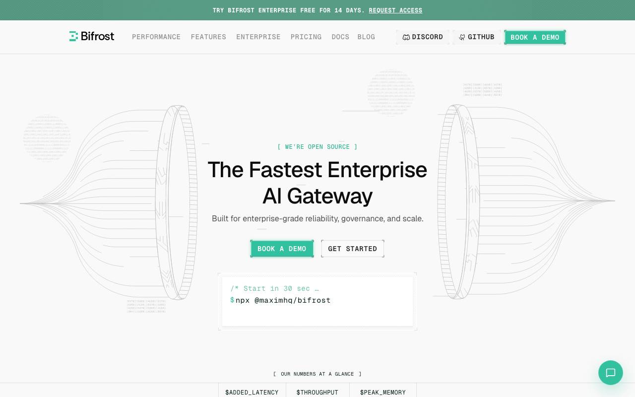 Bifrost website preview