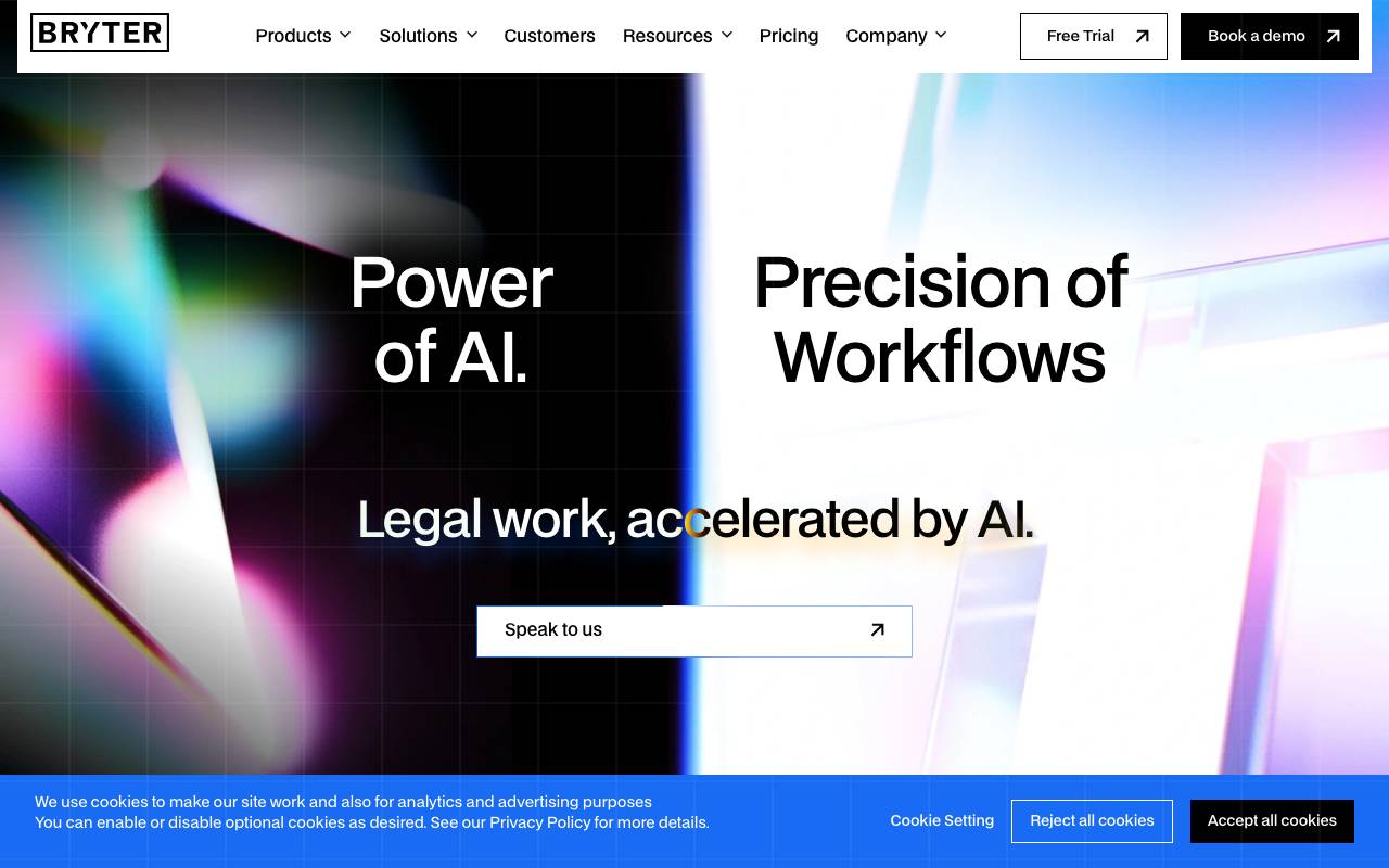 BRYTER website preview
