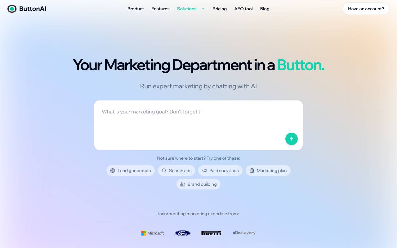 ButtonAI website preview