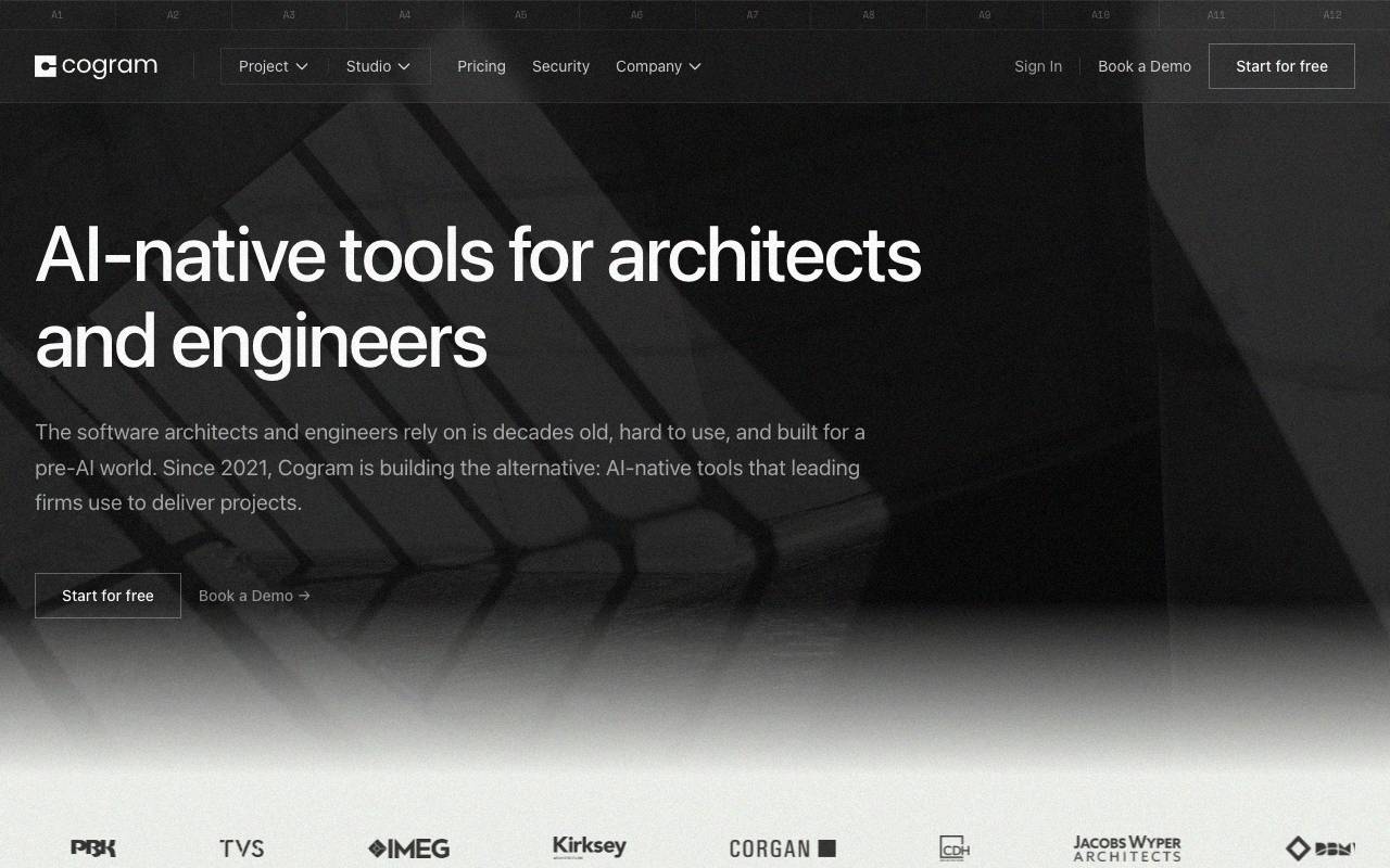 Cogram AI website preview