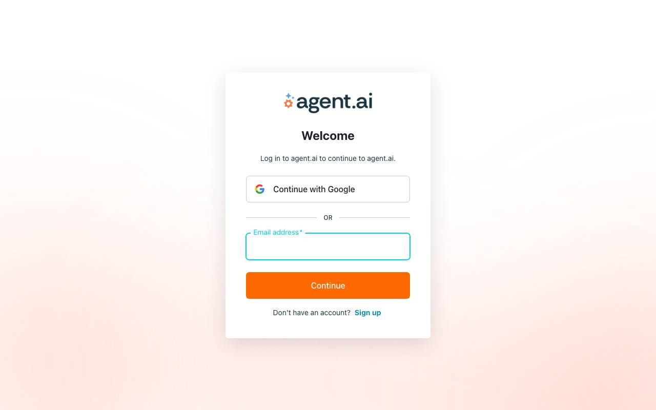 Company Research Agent website preview
