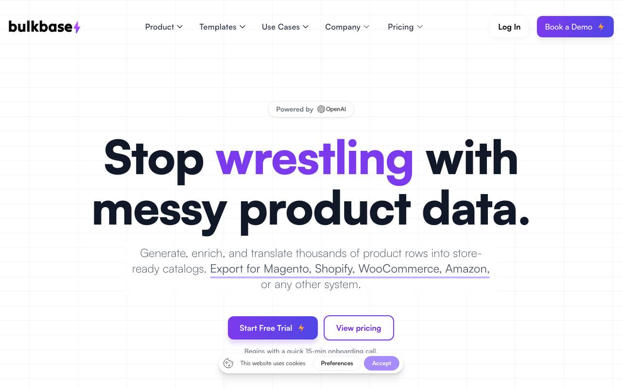 ConbaseAi website preview