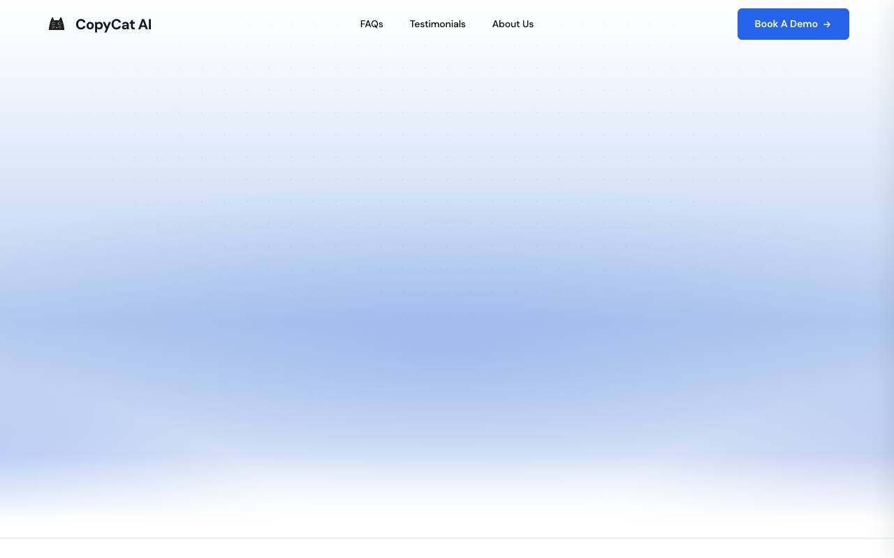 CopyCat website preview