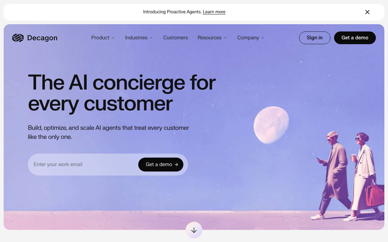 Decagon website preview