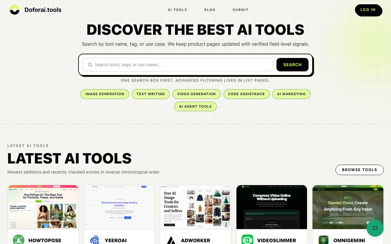 doforai website preview