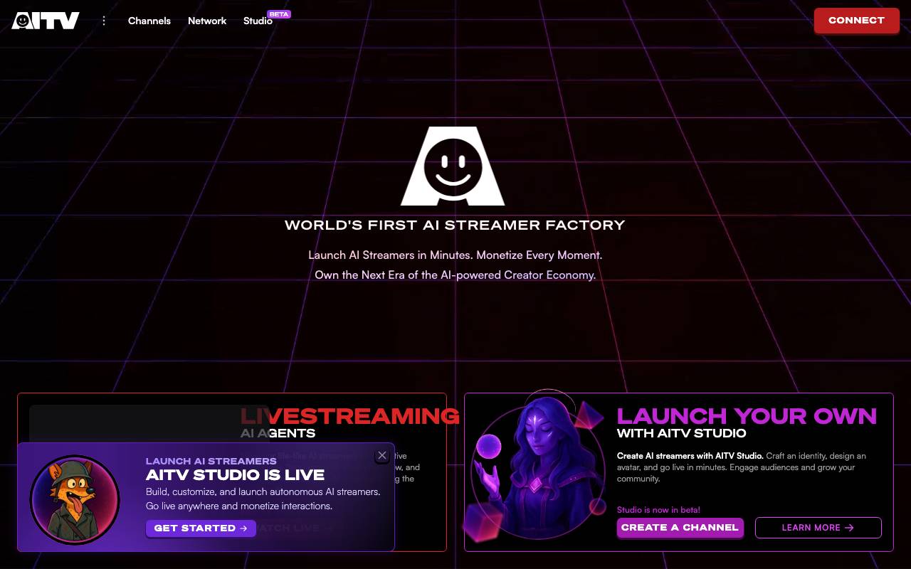 Evo.ninja website preview