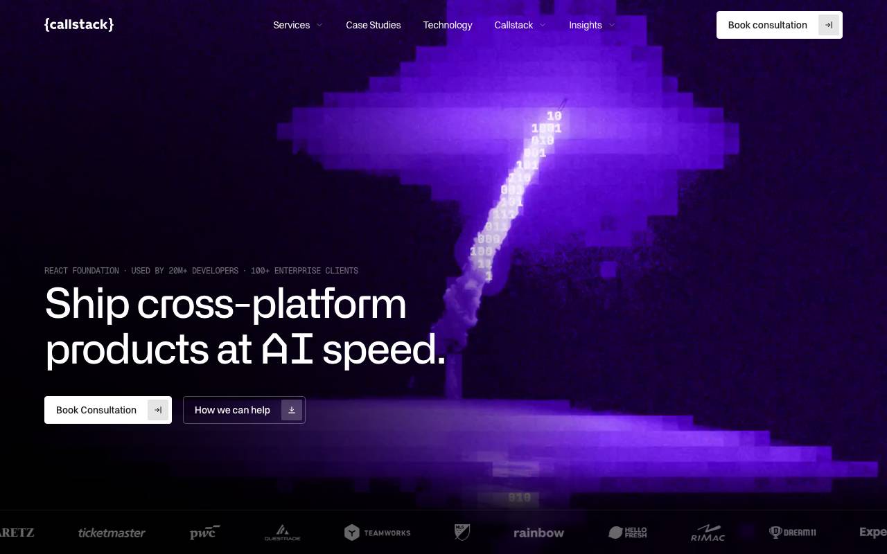 Fabrice AI website preview