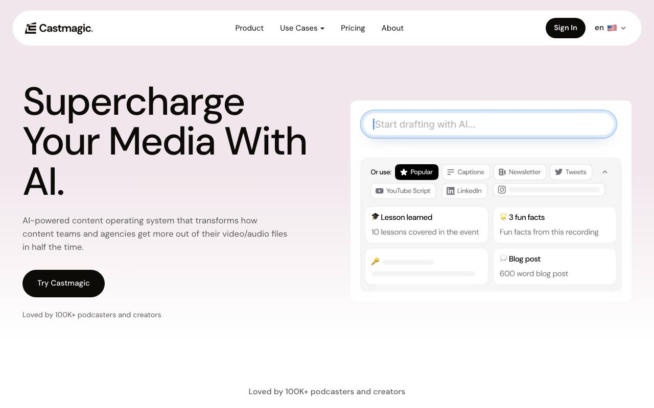 Flowsend AI website preview