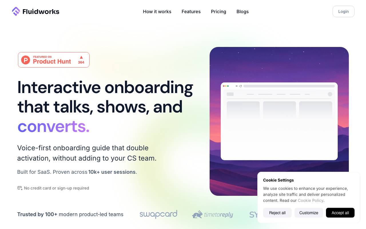 Fluidworks website preview