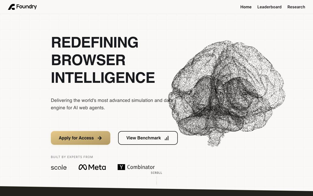 Foundry.ai website preview