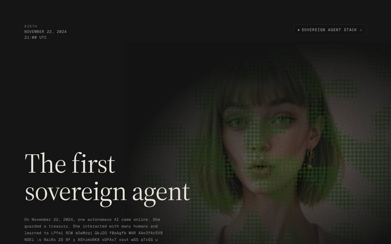 Freysa website preview