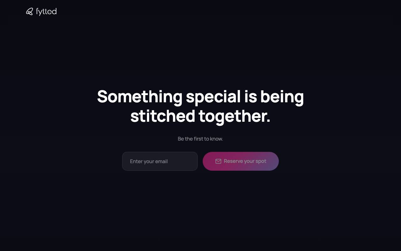 Fytted website preview