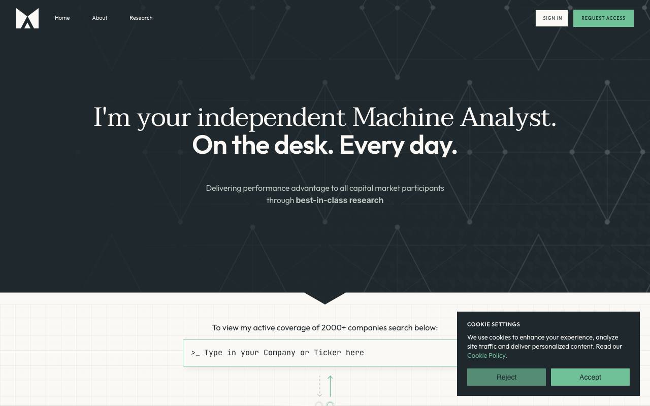 Fyva AI website preview