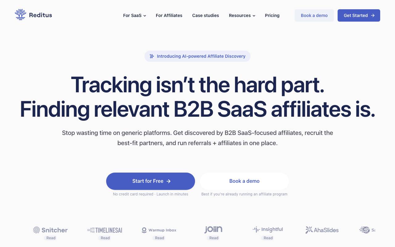 GetReditus website preview