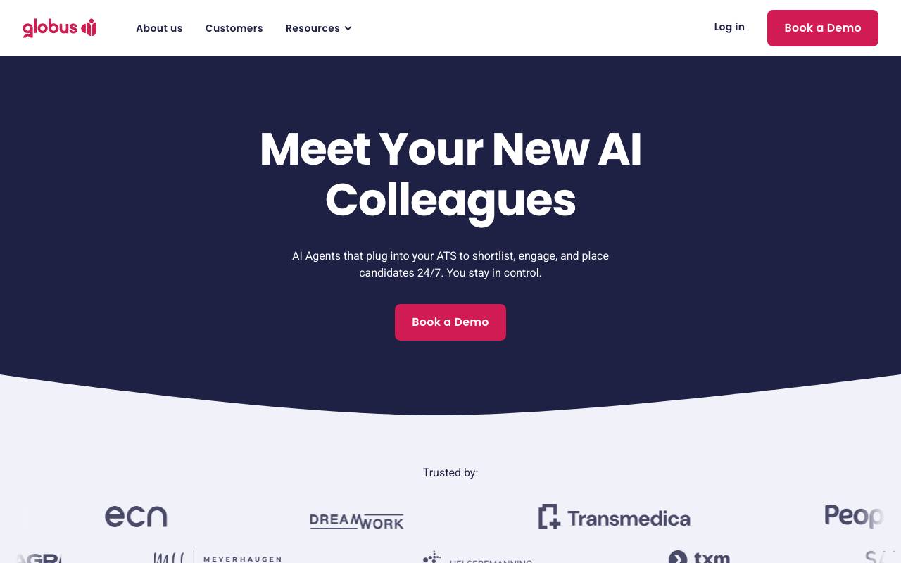 Globus Agent website preview