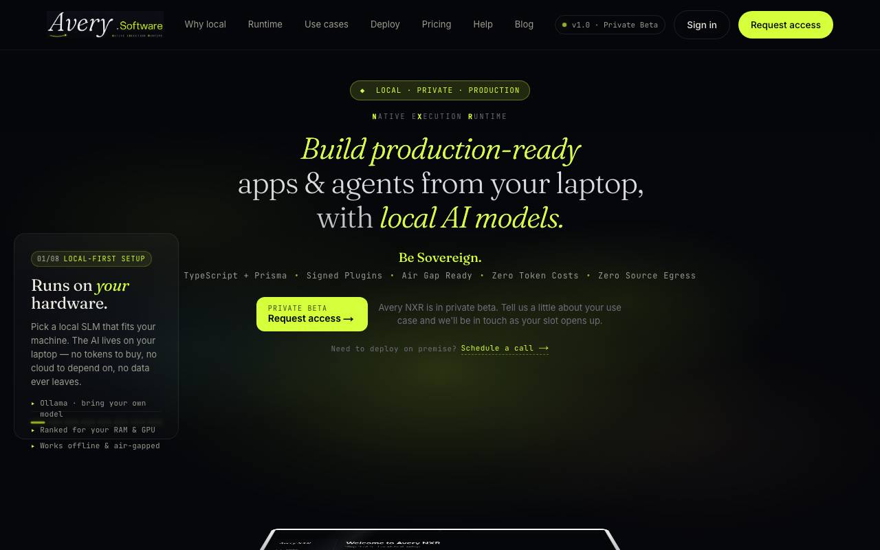 GoodGist website preview